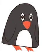 Dyslexic Penguin logo