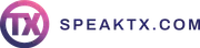 SpeakTX logo