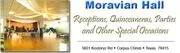 Moravian Hall logo