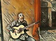 Marc E - Smooth Jazz on Spanish Guitar logo
