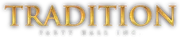 Tradition Party Hall Inc logo