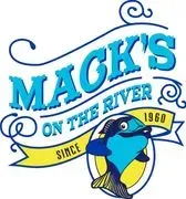 Mack's on the river logo