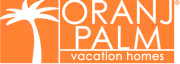 Oranj Palm Vacation Homes - The best selection of first-class Pool Homes, Luxury Estates, Condos & Golf Villas from Palm Springs to La Quinta logo