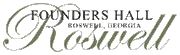 Roswell Founders Hall logo