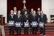 Van Nuys Masonic Center No. 721 F. & A.M. logo