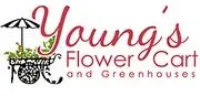 Young's Flower Cart logo