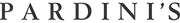 Pardini's Catering Accounting Office logo