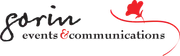 Gorin Events & Communications logo