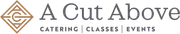 A Cut Above Catering logo