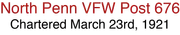 North Penn Post 676, VFW logo