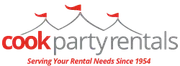 Cook Party Rentals logo