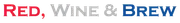Red, Wine & Brew logo