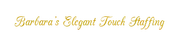 Barbara's Elegant Touch Staffing, Inc. logo
