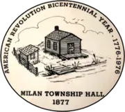 Milan Township Hall logo