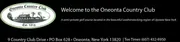 Oneonta Country Club logo
