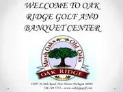 Oakridge Golf Club logo