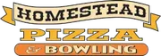 Homestead Pizza & Bowling logo