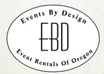 Events By Design, Event Rentals of Oregon logo