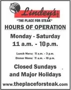 Lindey's Prime Steak House logo