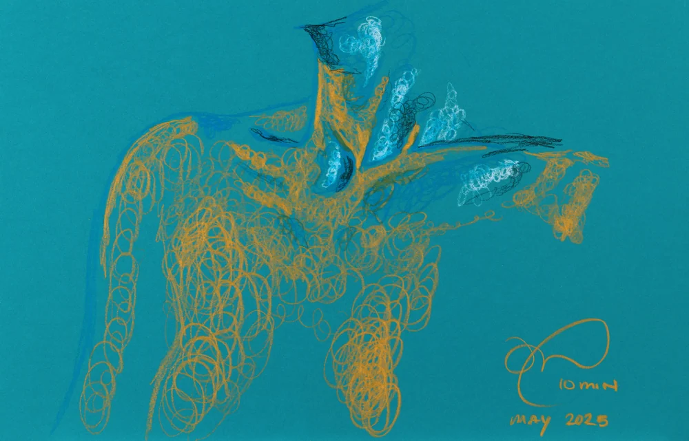 Standing figure, front view by Riley Adamson
