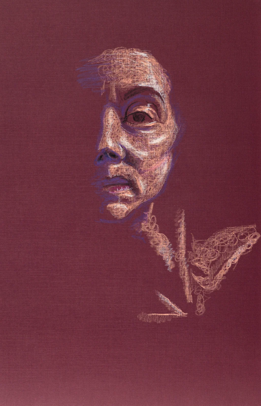 Figure drawing, front view by Riley Adamson