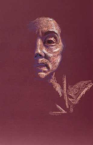Figure drawing, front view