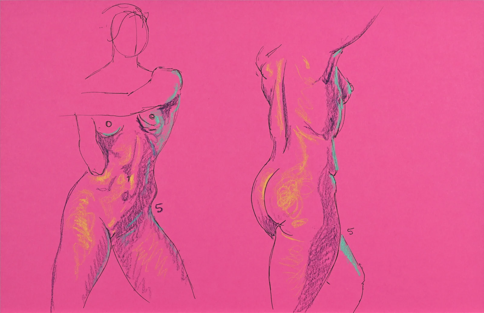 Standing figure by Riley Adamson