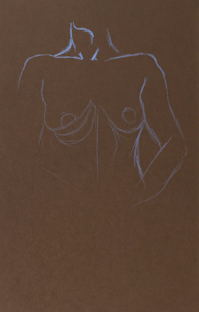 Standing figure, front view by Riley Adamson