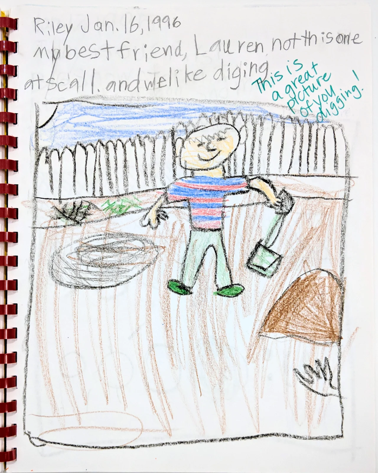 Standing figure, front view by Riley Adamson