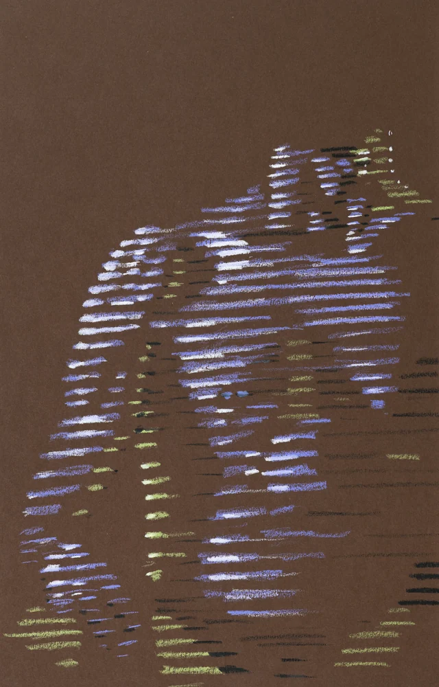 Figure drawing, front view by Riley Adamson