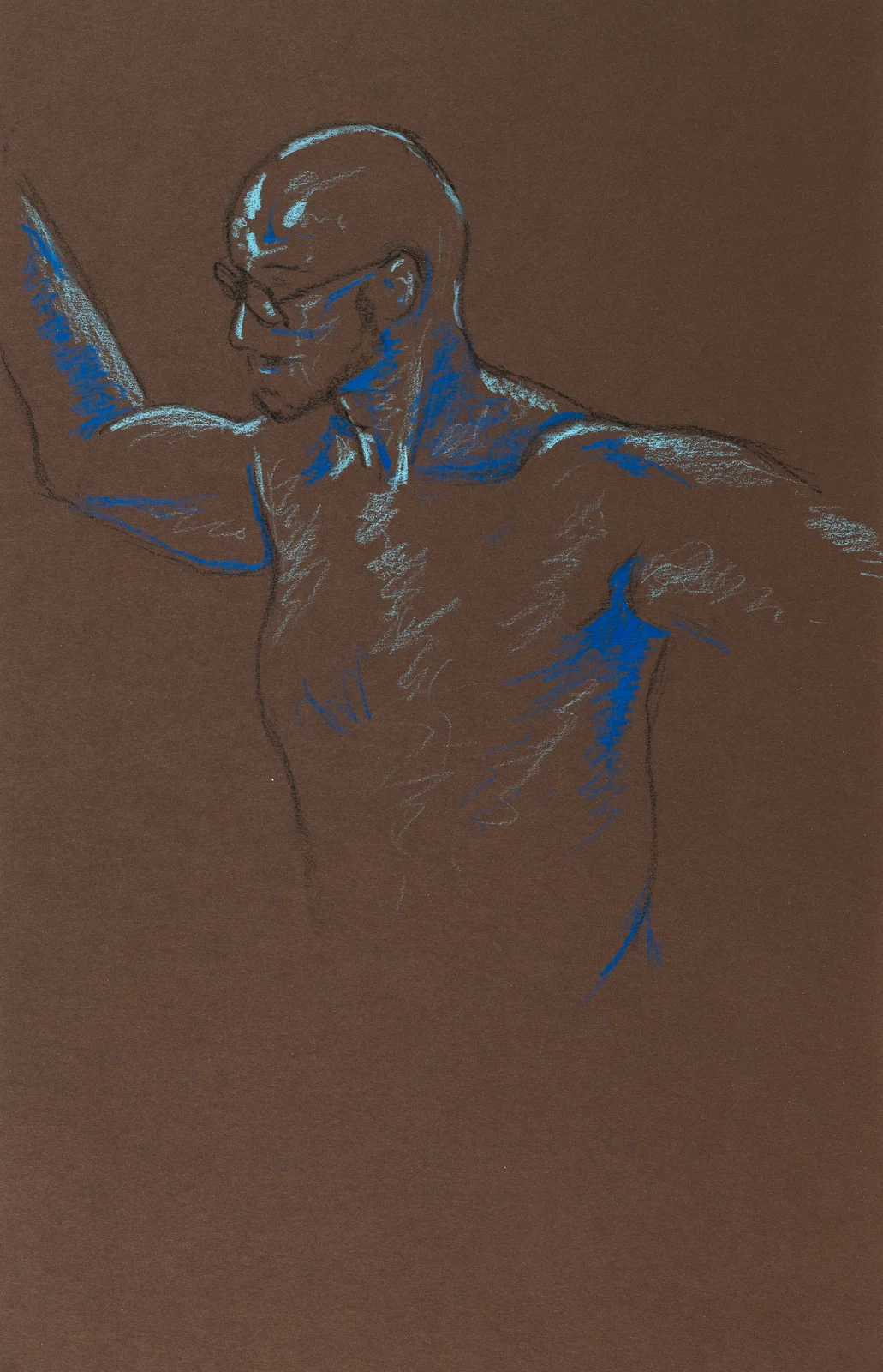Figure drawing, front view by Riley Adamson