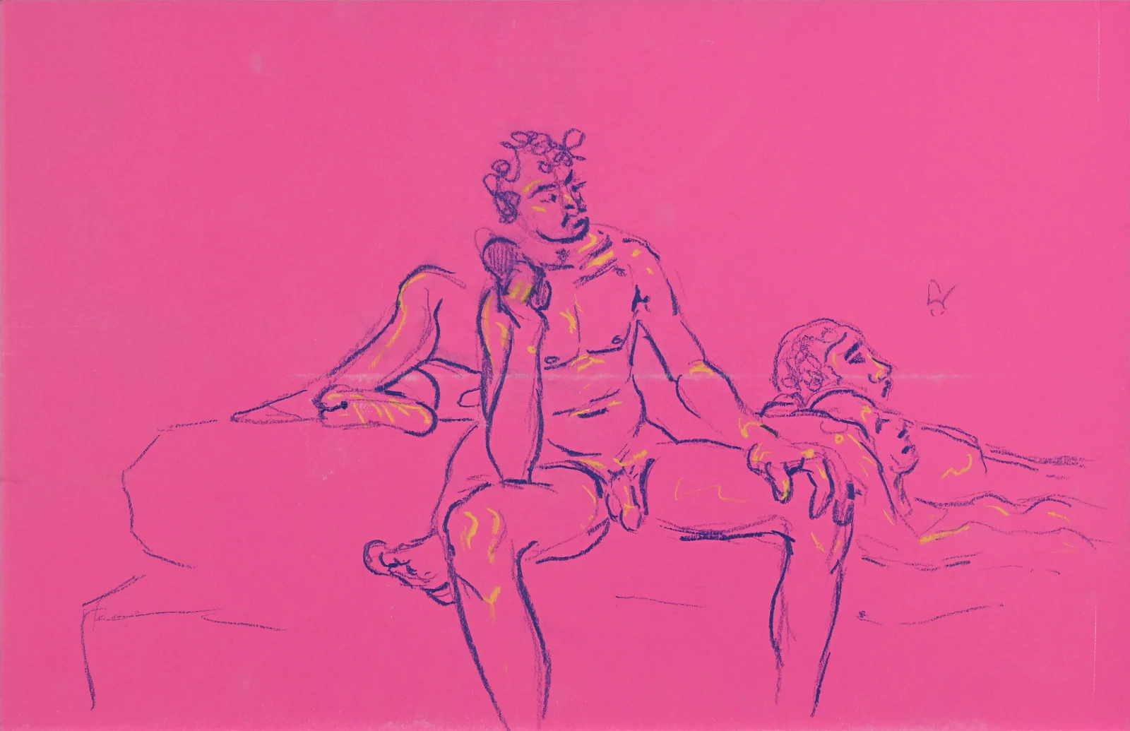 Figure drawing by Riley Adamson
