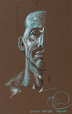 Portrait, front view
