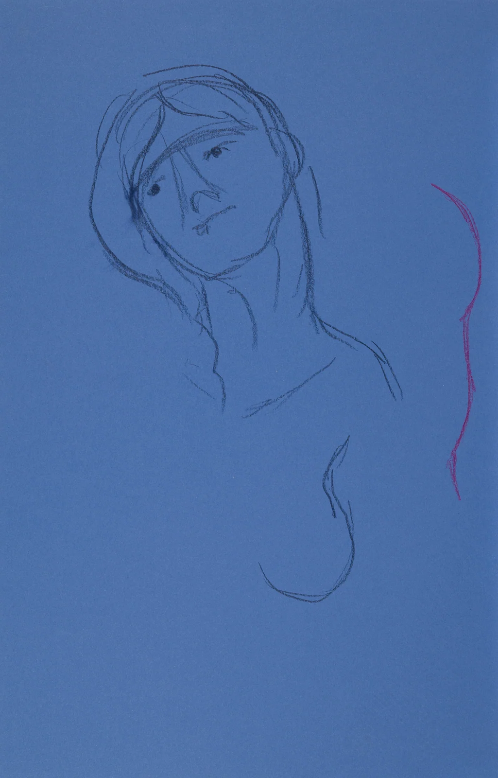 Figure drawing, front view by Riley Adamson