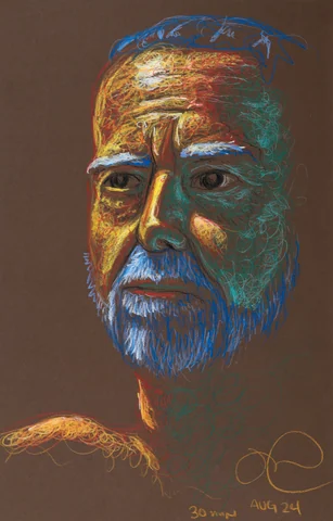 Standing portrait, front view