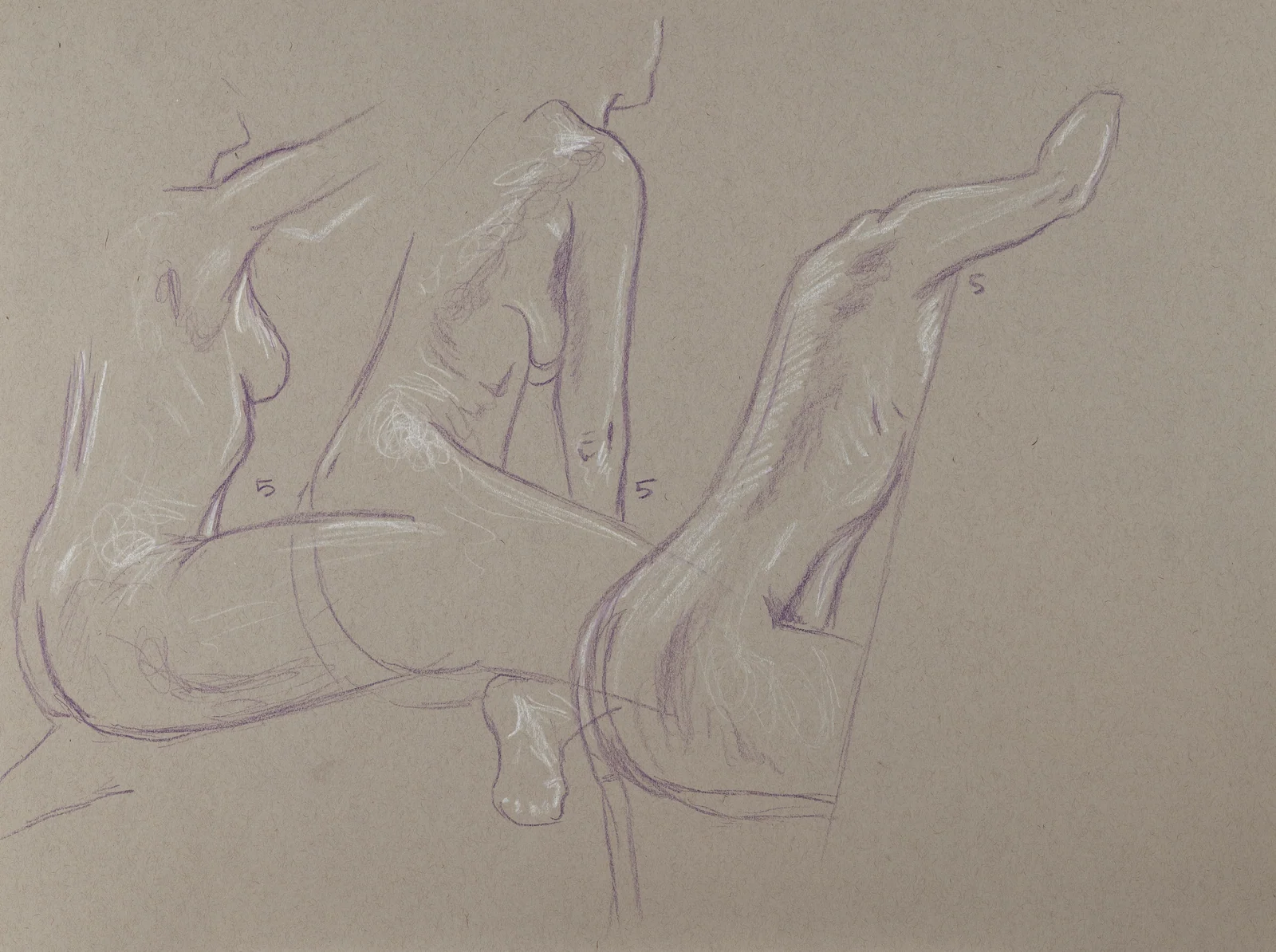 Gesture sheet by Riley Adamson