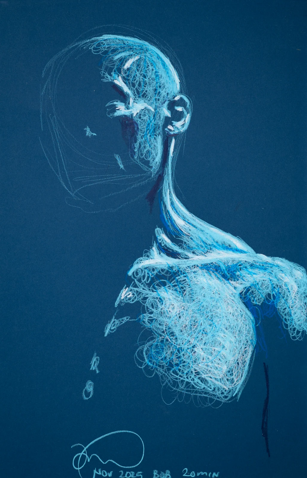 Standing figure by Riley Adamson