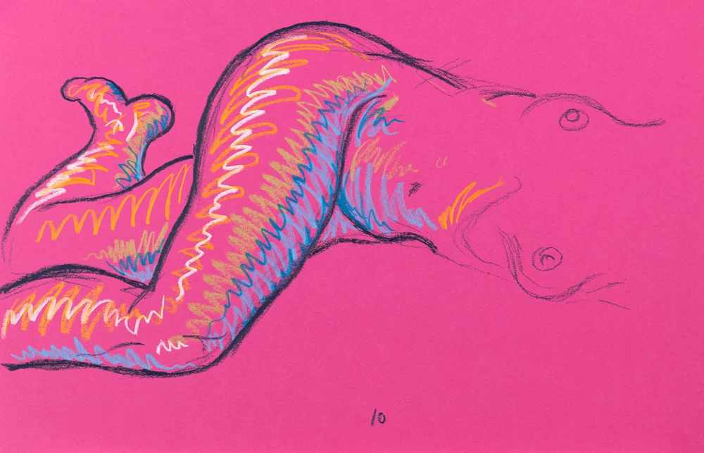 Lying-side figure, side view by Riley Adamson