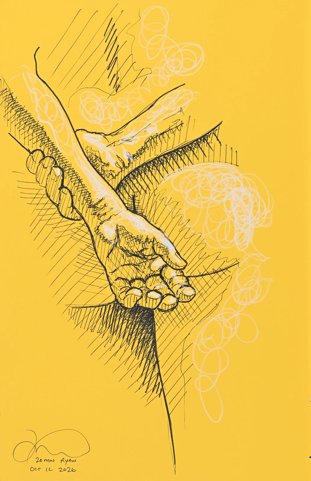 Figure drawing by Riley Adamson
