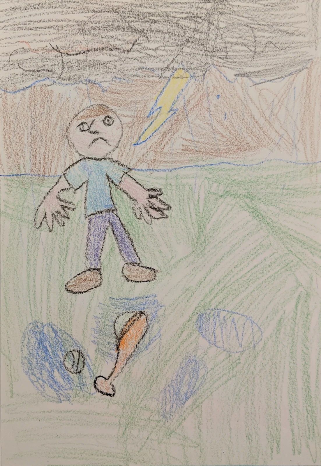 Standing figure, front view by Riley Adamson
