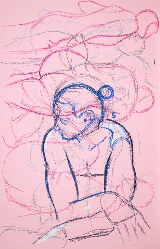 Gesture sheet by Riley Adamson