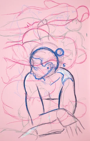 Gesture sheet by Riley Adamson