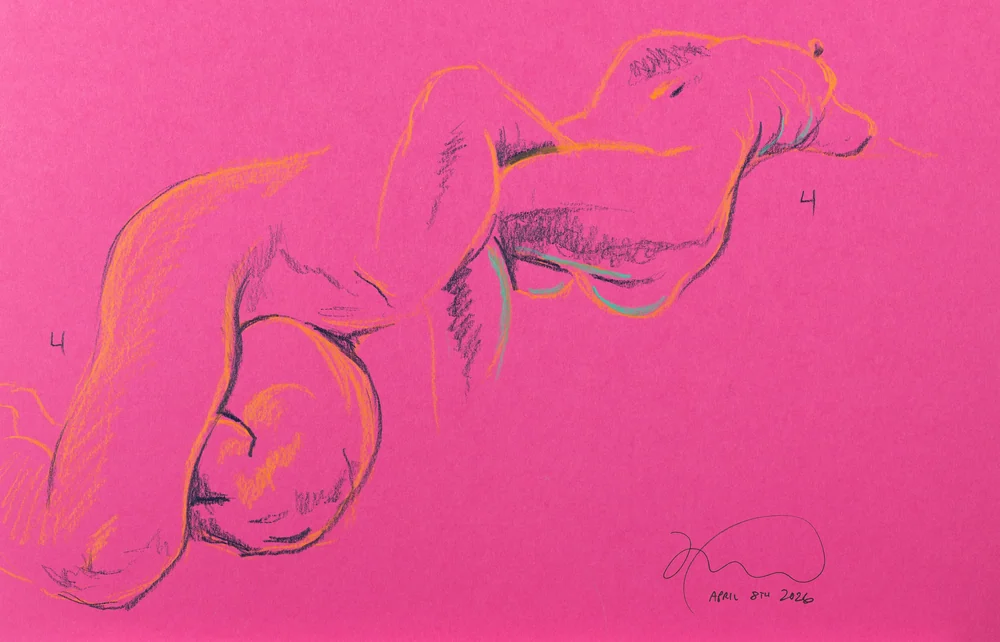 Gesture sheet by Riley Adamson