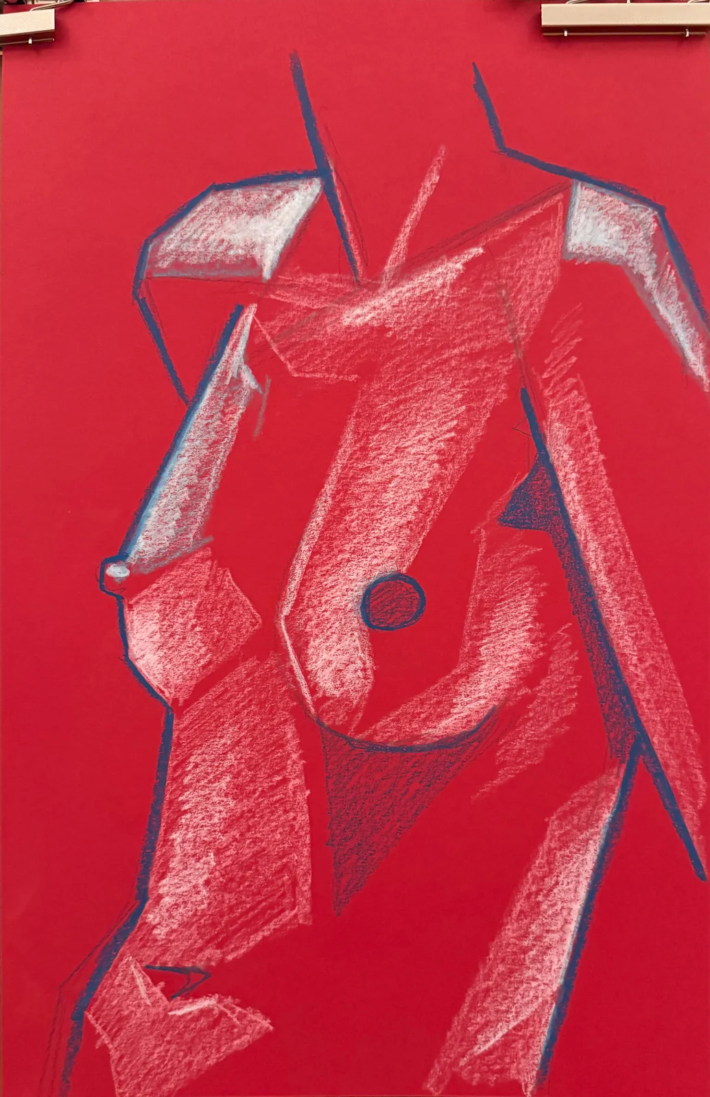 Seated portrait, front view by Riley Adamson