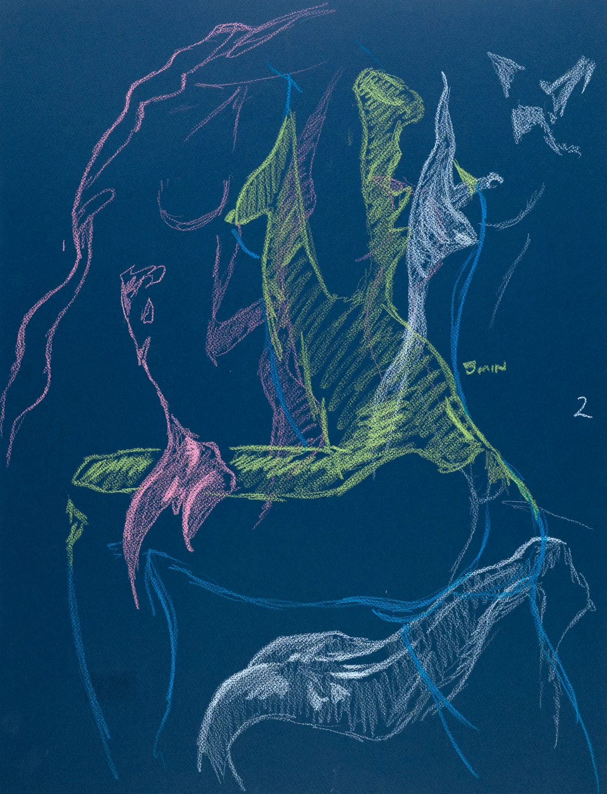 Gesture sheet by Riley Adamson