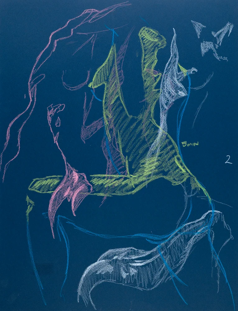Gesture sheet by Riley Adamson