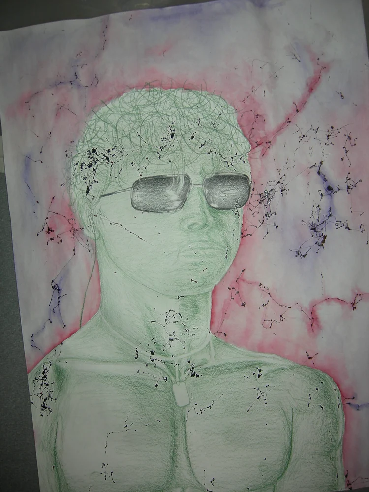 Green Guy by Riley Adamson