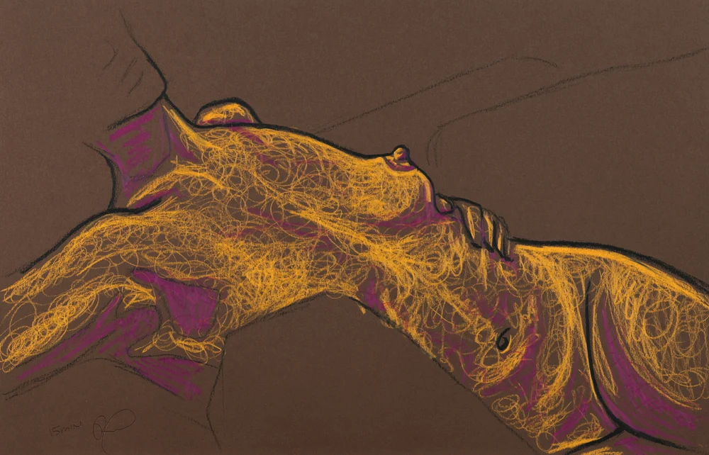 Lying-supine figure, side view by Riley Adamson