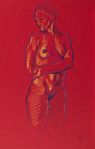 Standing figure, front view by Riley Adamson