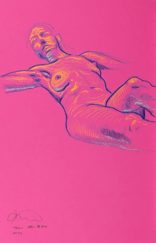 Lying-supine figure by Riley Adamson